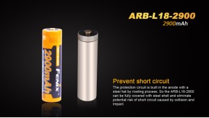 Fenix 18650 - 2900mAh - Acumulator - ARB-L 18-2900